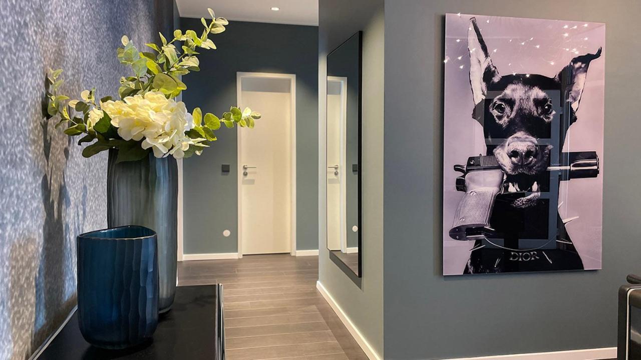 Inkblue-Apartment Heidenau  Eksteriør bilde